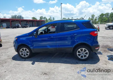 2021 Ford Ecosport Se из США, поврежденный, VIN MAJ6S3GL5MC451215